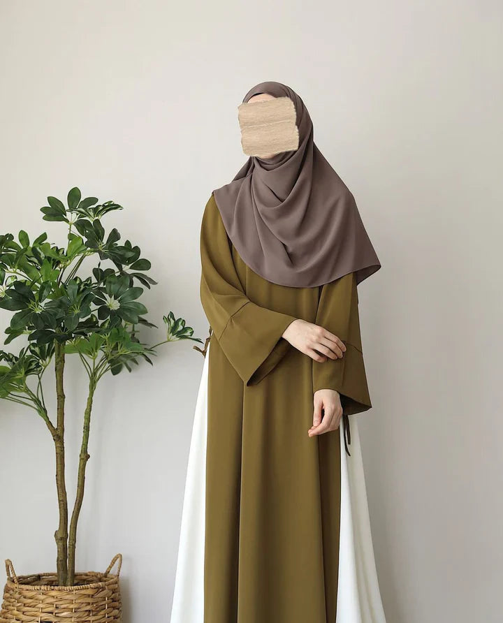 Elif Gold Abaya With Stoller