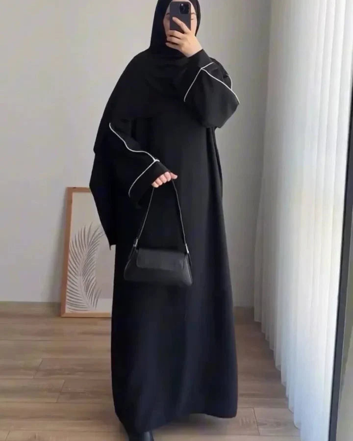 Noor-e-Haya Abaya with stoller