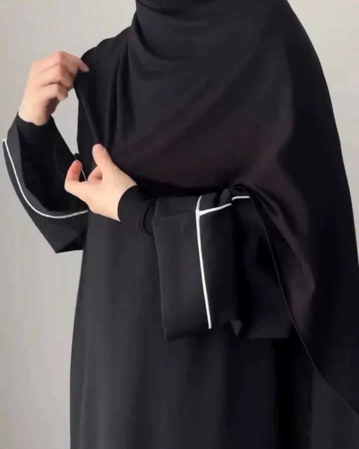 Noor-e-Haya Abaya with stoller
