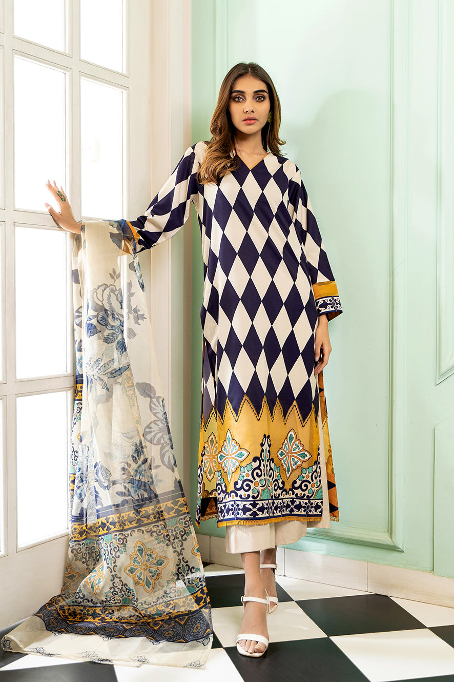 HAYA 2 Piece Stitched Pakistani Suit